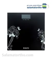 ترازوی دیجیتال مشکی B.Well (مدل WK-165)