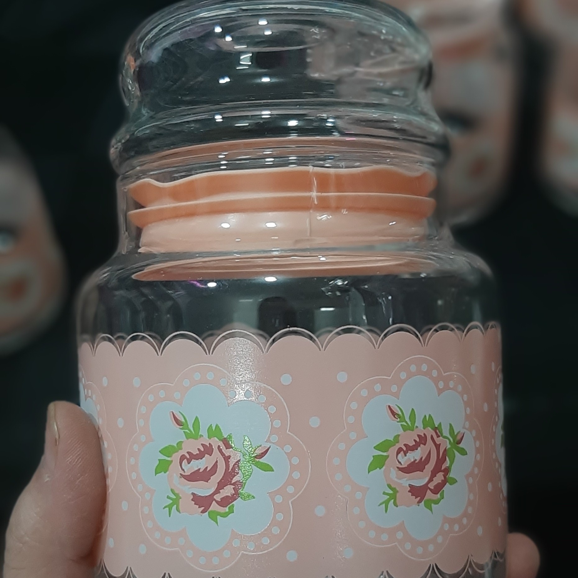 بانکه شیشه ای ترک سایزبزرگ