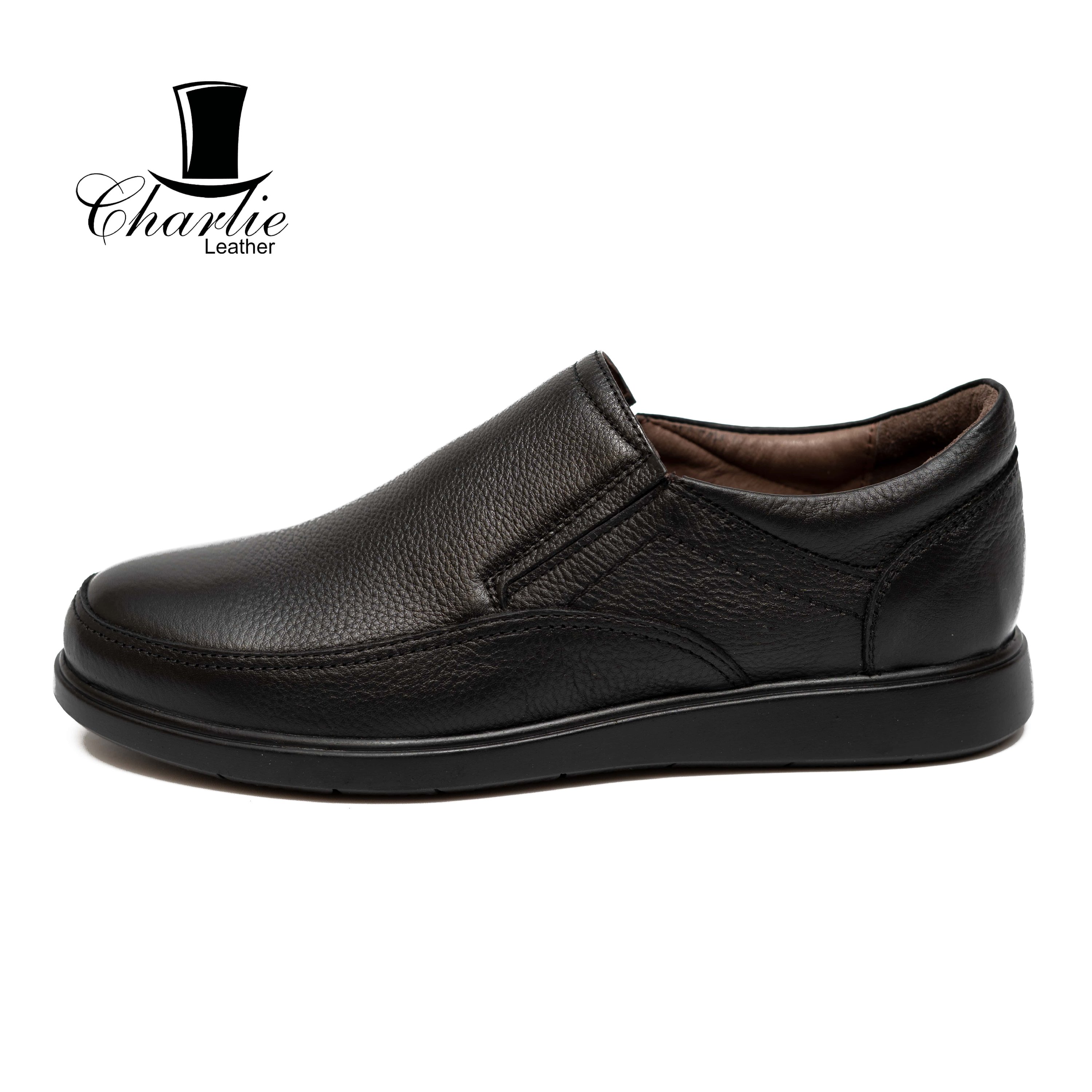 کفش چرم مردانه مدل کامفروت راحتی