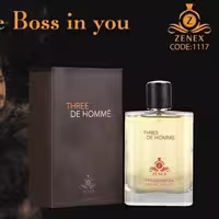 ادکلنTHRE DE HOMME0 برند زینکس 100میل