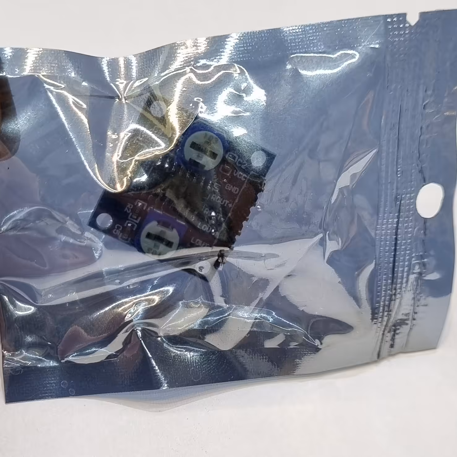 ماژول آمپلی فایر دوکانال استریو 5وات  PAM8406با دوعدد پتانسیومتر