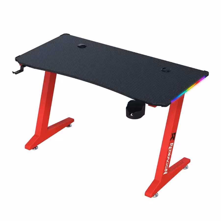 قیمت و خرید میز کامپیوتر گیمینگ ردراگون مدل GD-3111R 140cm RGB | یاس ارتباط