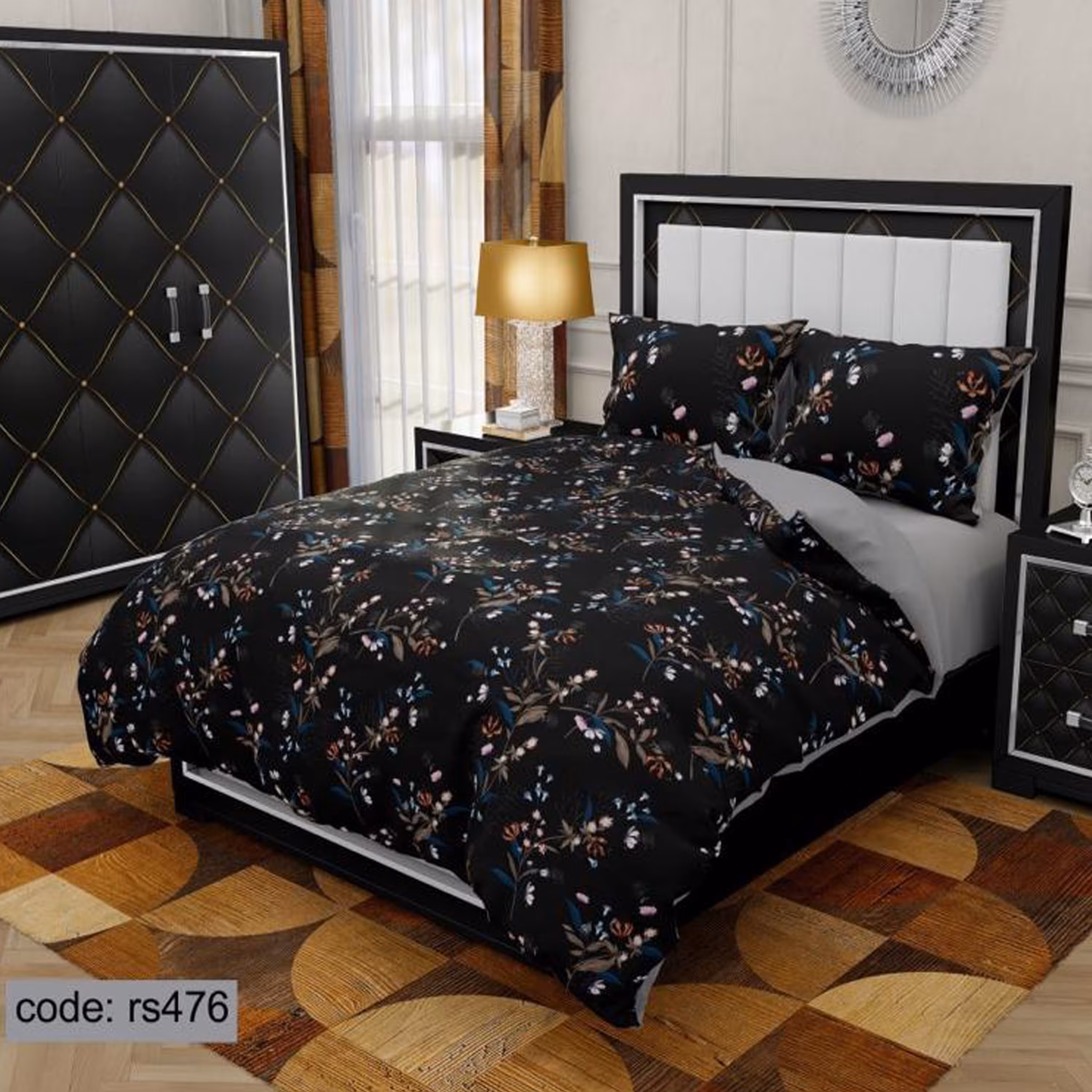 سرویس روتختی 1 نفره تنسل چاپی برندترک لند (Turk Land)  کد rs 476
