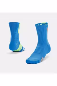 جوراب آبی مردانه و زنانه ™ MID خدمه 428 اورجینال Under Armour