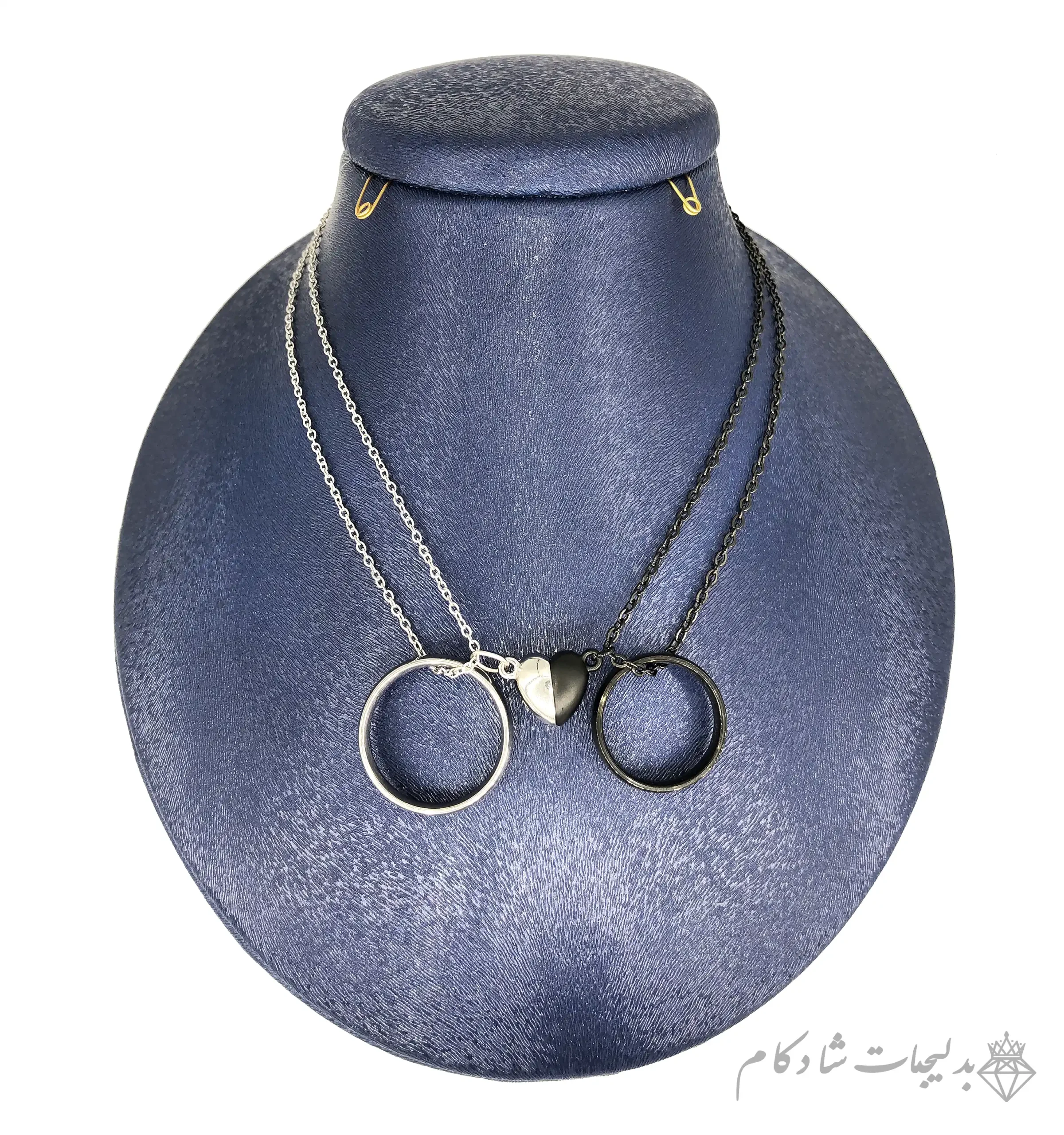 گردنبند ست طرح انگشتر