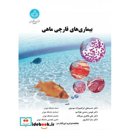 کتاب بیماری های قارچی ماهی 3722 اثر دکتر حسینعلی ابراهیم زاده موسوی-دکتر هومن رحمتی هولاسو-دکتر علی طاهری میر قائد-دکتر سارا شکر پور