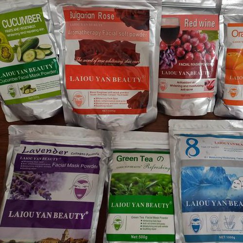 ماسک لاتکسی یک کیلویی ماسک فشیال ماسک هیدروژلی