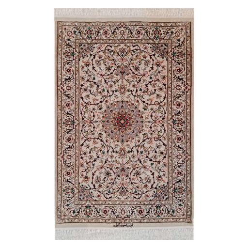 فرش دستبافت یک متری اصفهان آبتین کد 11258