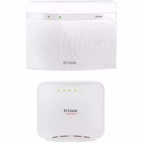 روتر بیسیم D-LINK مدل DIR-600 به همراه مودم روتر ADSL مدل DSL-2520U
