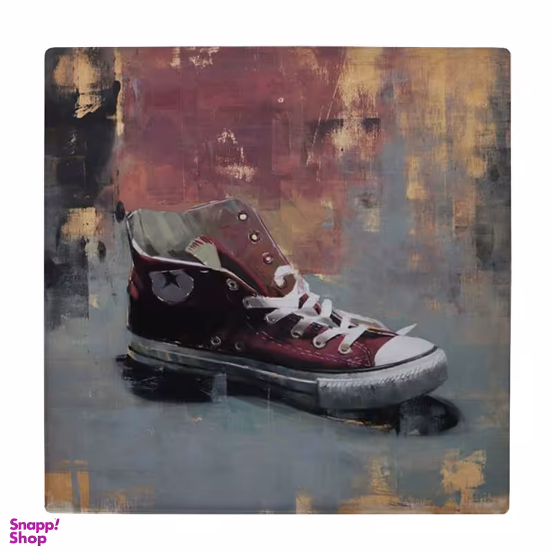 زیر لیوانی طرح کفش کتانی کد 6229683_5837