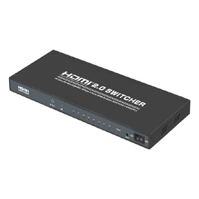 سوئیچ 8 پورت HDMI تی سی تی TC-HSW-81U