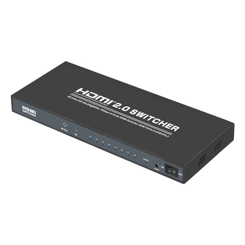 سوئیچ 8 پورت HDMI تی سی تی TC-HSW-81U