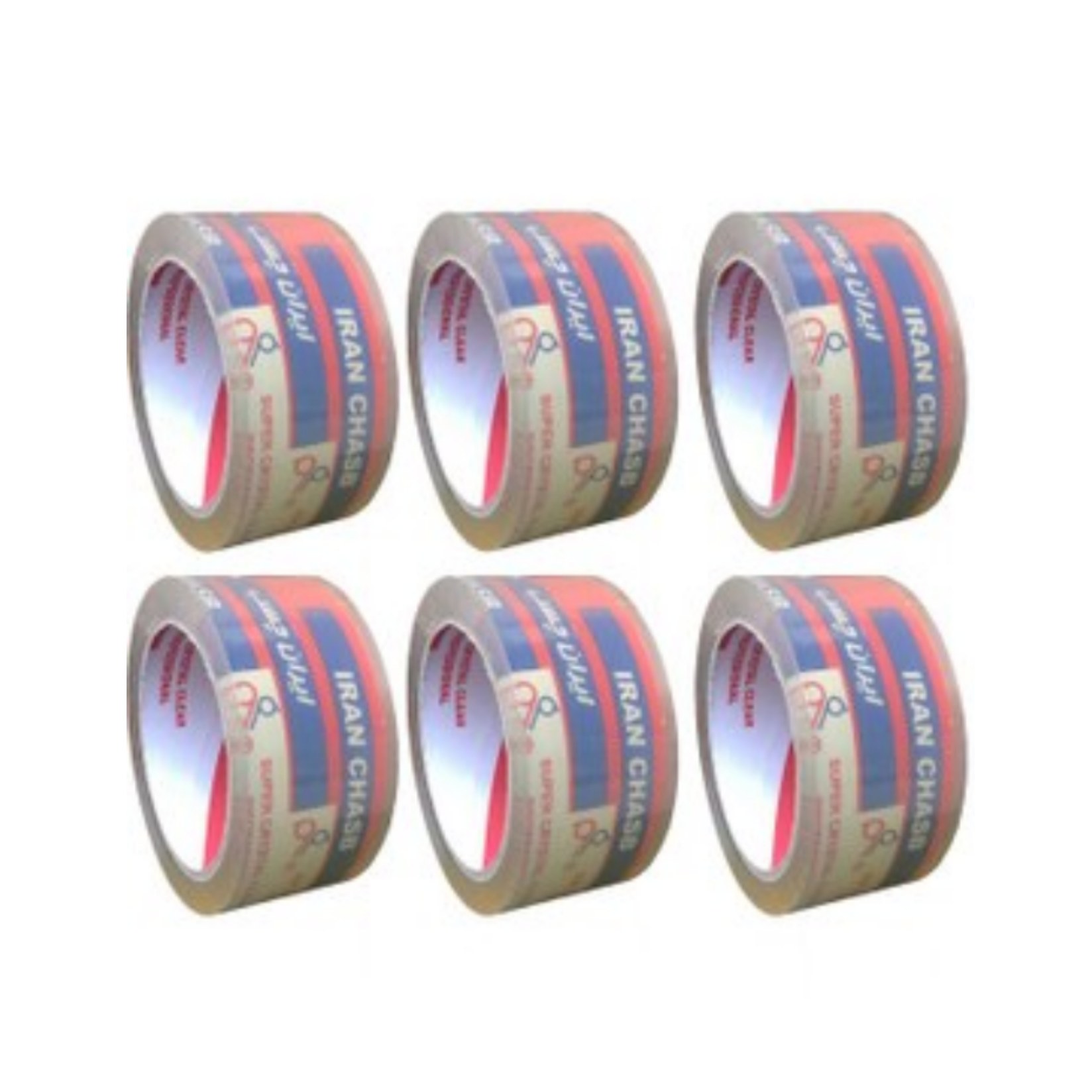 چسب پهن ایران چسب بسته 6 حلقه ای