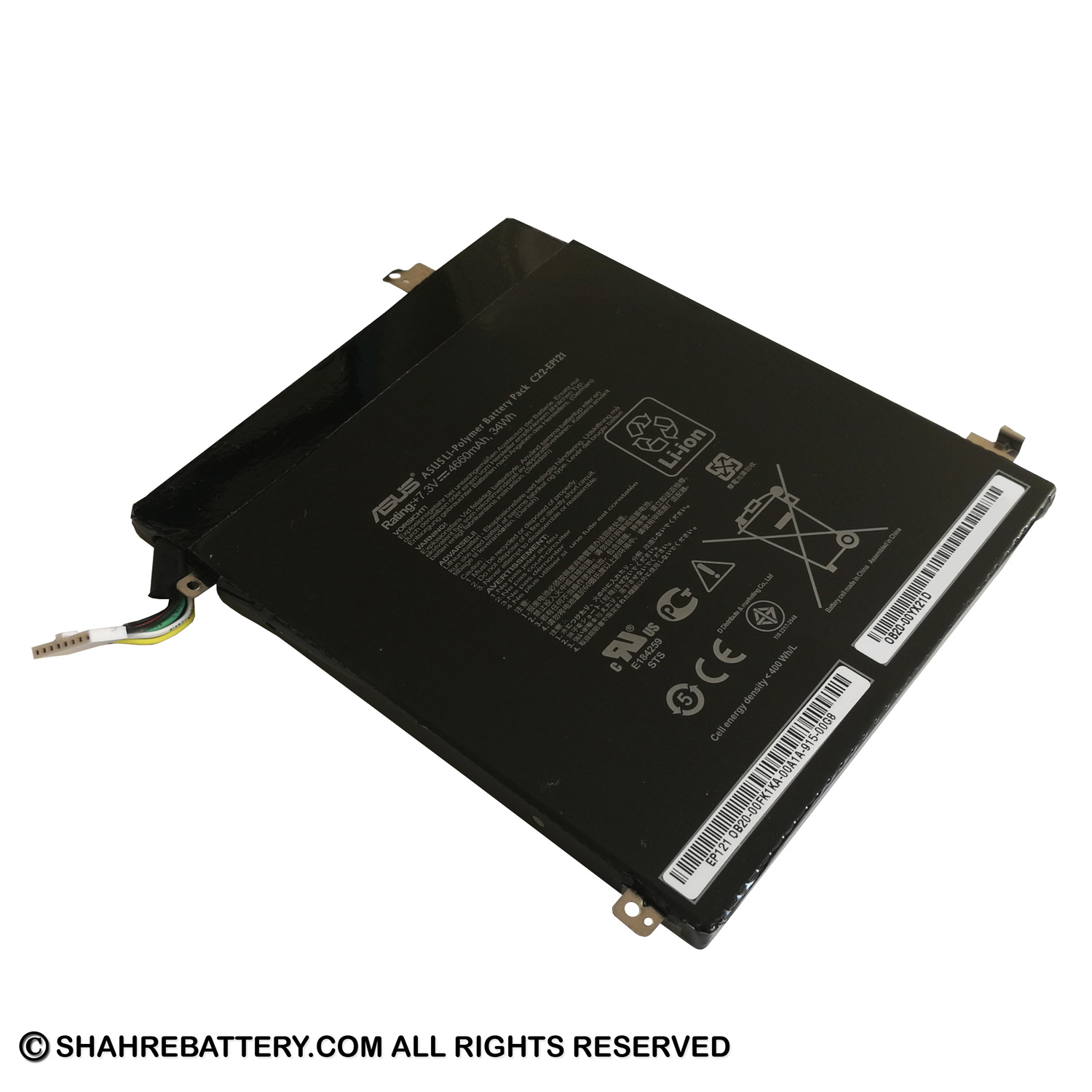 باتری اورجینال تبلت ایسوس Asus Eee Slate EP121 C22-EP121