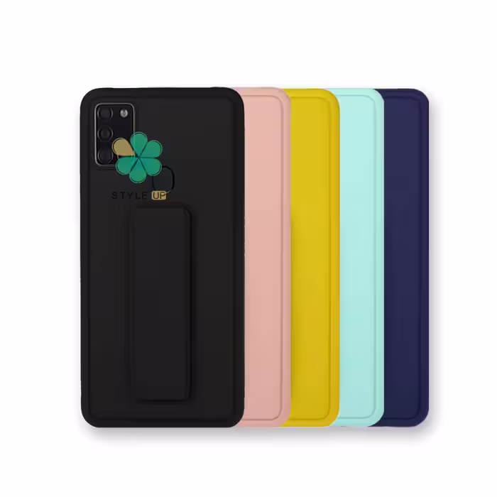 قاب گوشی سامسونگ Samsung Galaxy A21s مدل سیلیکونی هولدردار