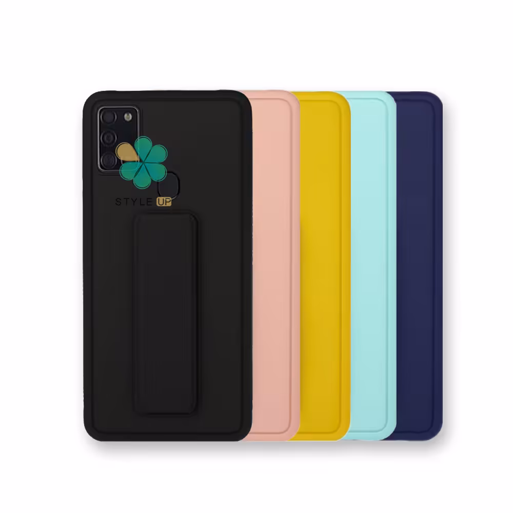 قاب گوشی سامسونگ Samsung Galaxy A21s مدل سیلیکونی هولدردار