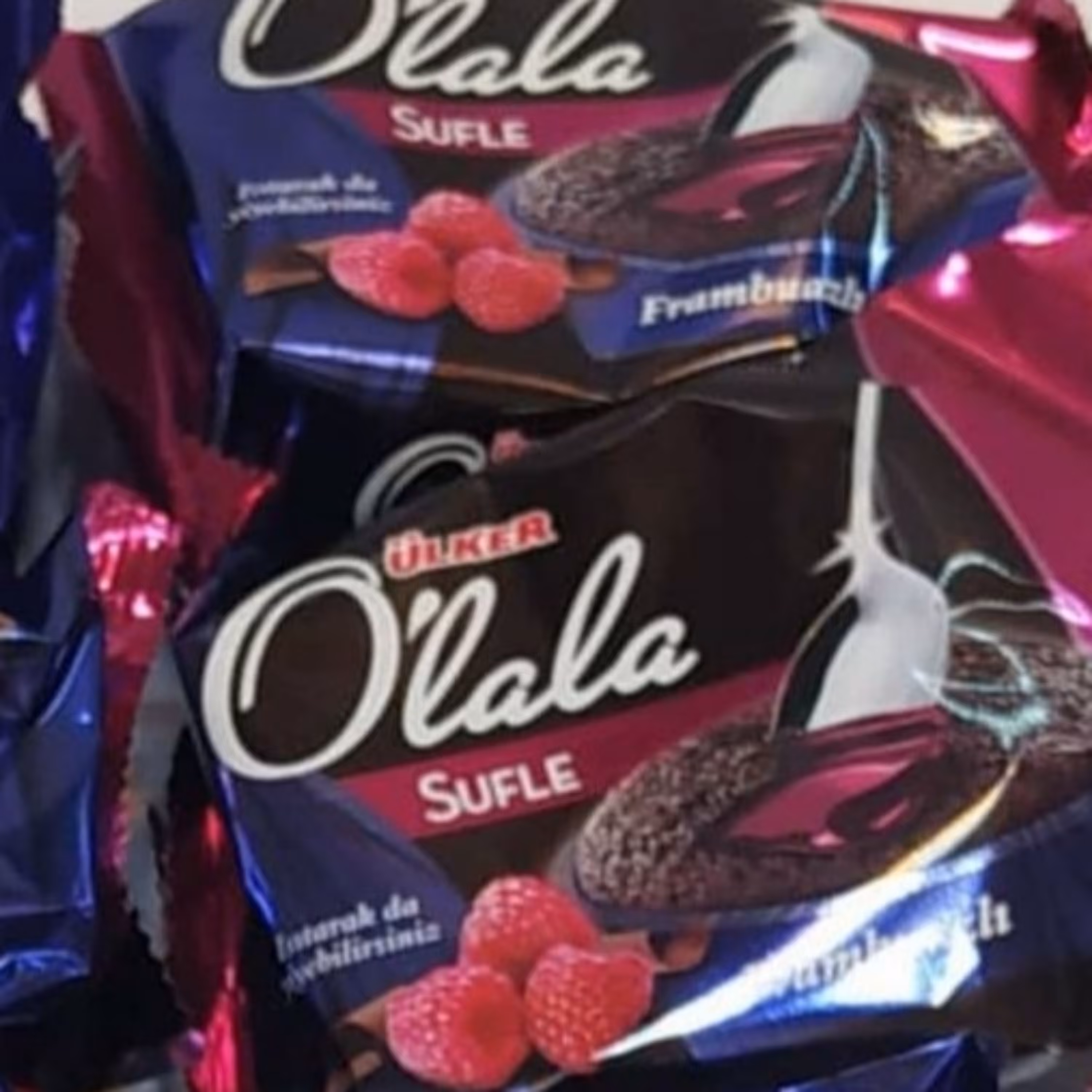 کیک قاشقی  با طعم تمشک مارک اولکر