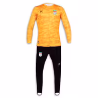 پیراهن و شلوار دروازه بانی ایران 2023 (زرد)