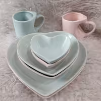 سرویس سرامیکی قلبی دو نفره ایکیا 
