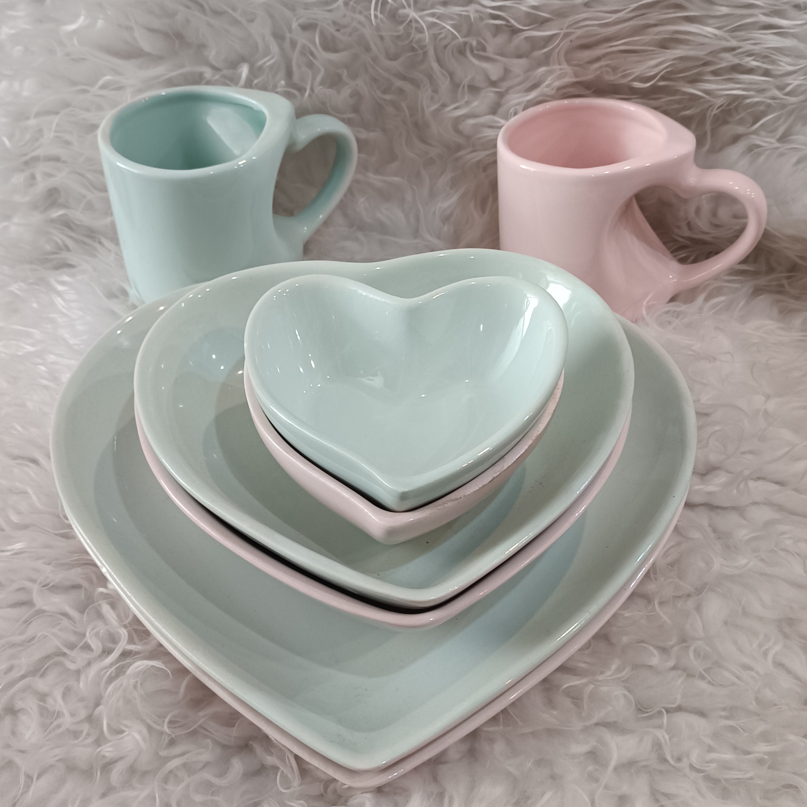 سرویس سرامیکی قلبی دو نفره ایکیا 