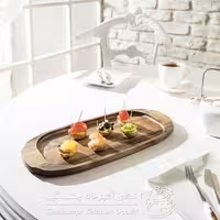 سینی بیضی دونفره آماهوم مدل Ovalis