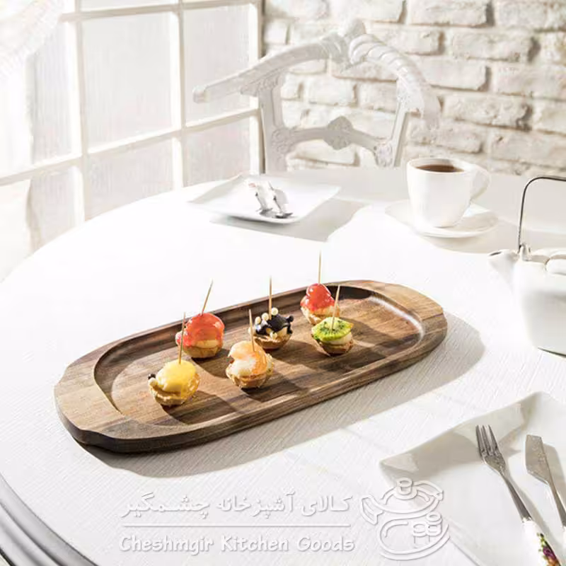 سینی بیضی دونفره آماهوم مدل Ovalis