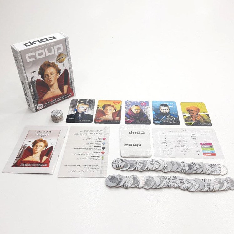 بازی فکری  کودتا  coup مدل دراگون با تخفیف ویژه
