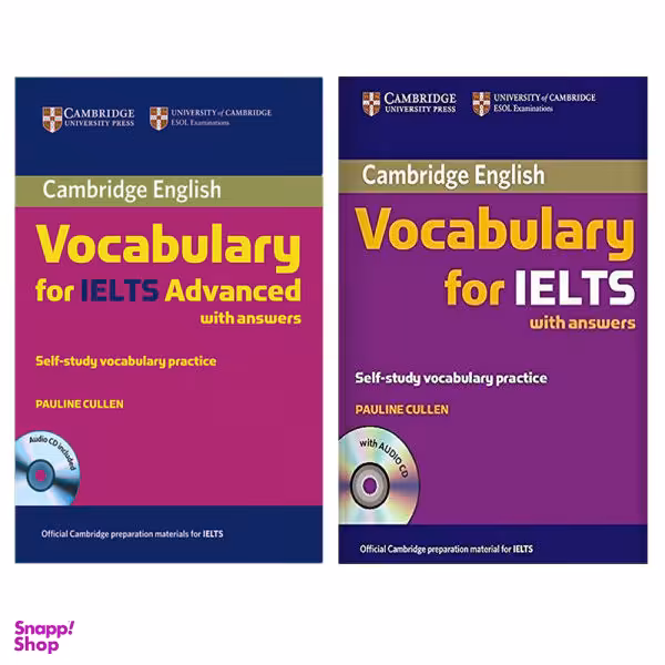 کتاب Vocabulary For Ielts اثر Pauline Cullen انتشارات Cambridge 2 جلدی