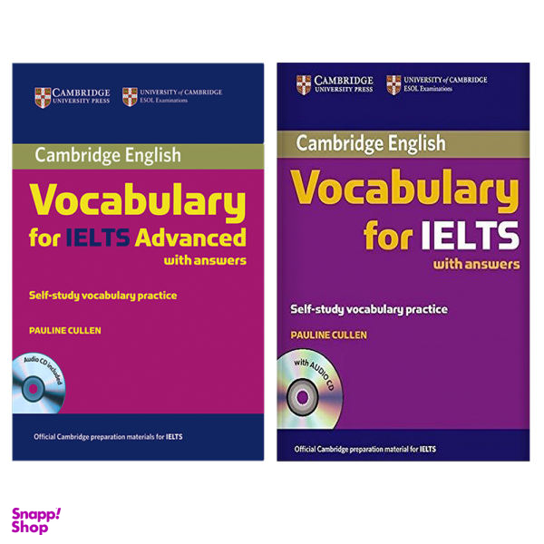 کتاب Vocabulary For Ielts اثر Pauline Cullen انتشارات Cambridge 2 جلدی