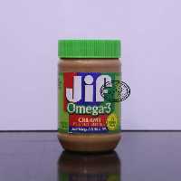 کره بادام زمینی جیف سبز 454 گرم امگا 3 jif