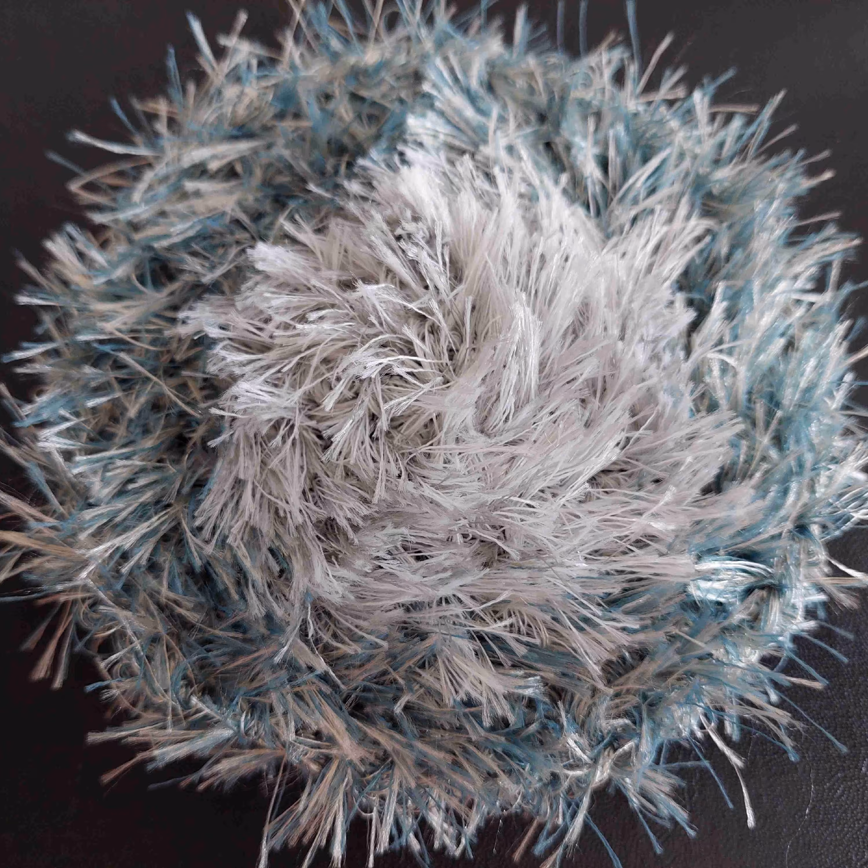 اسکاج بافتنی یوموش سبز طوسی مخصوص شست وشوی ظروف تفلون 