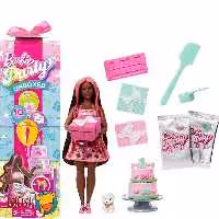 بسته مهمانی عروسک باربی Barbie سری تولد دوست کوچک من JFG68 - جعبه آبی Jfg71