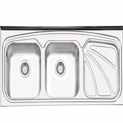 سینک ظرفشویی 1023 روکار ایلیا استیل