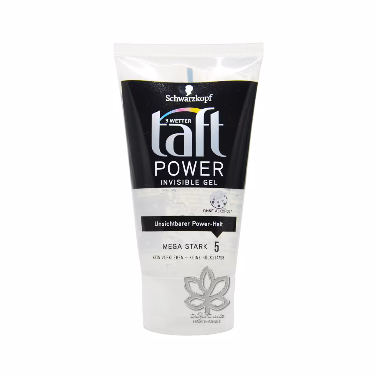 ژل موی خیس ( شماره 5 ) 150 میل پاور مگا استارک تافت شوارزکف - taft