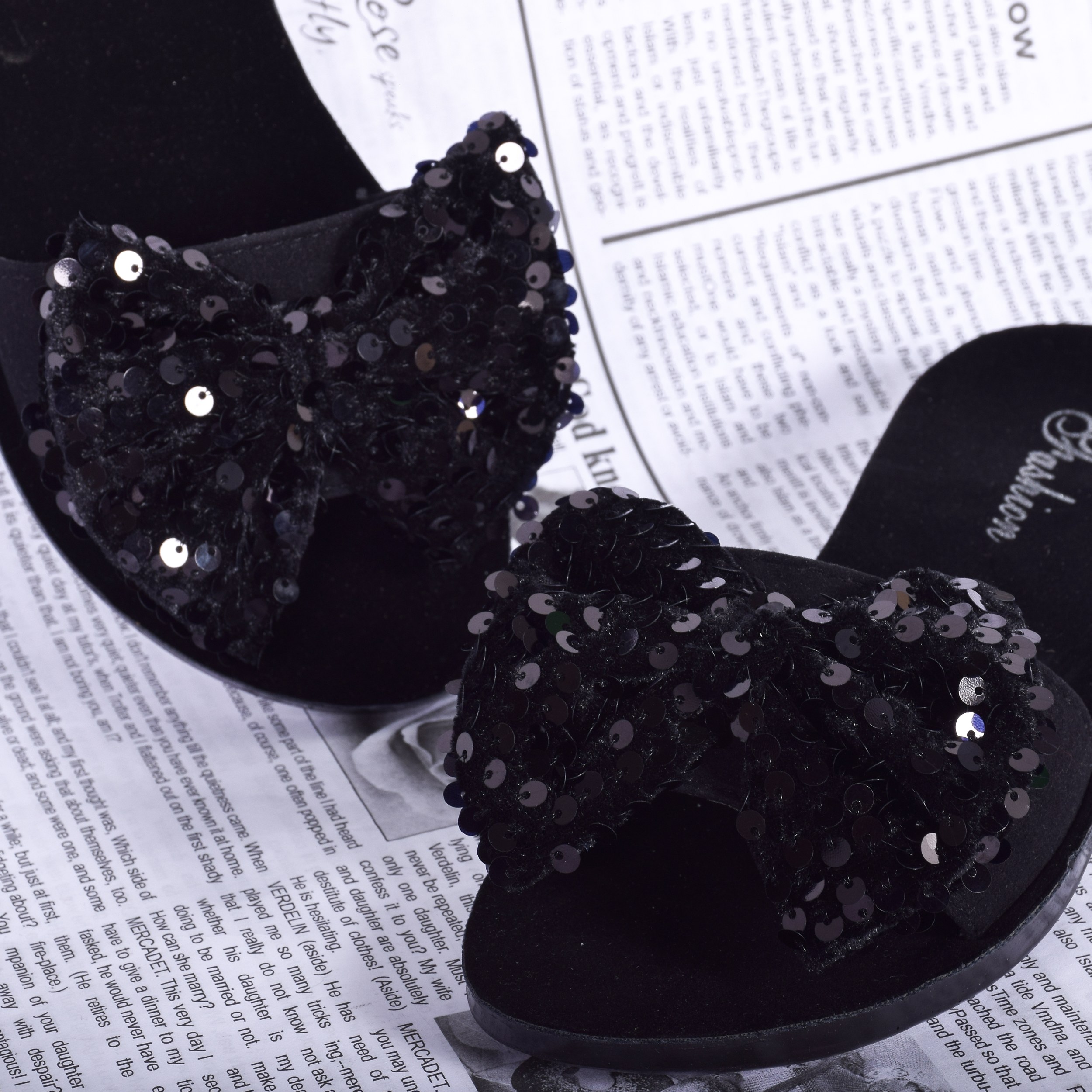 دمپایی  نیکتا LP-938-9  کد2253 مشکی  