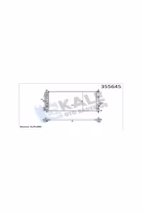 ترموستات خودرو 355645 رادیاتور آب موتوری A.T برقی نشانگر A 09 17 B16DTH B16DTJ B20DTH KALE