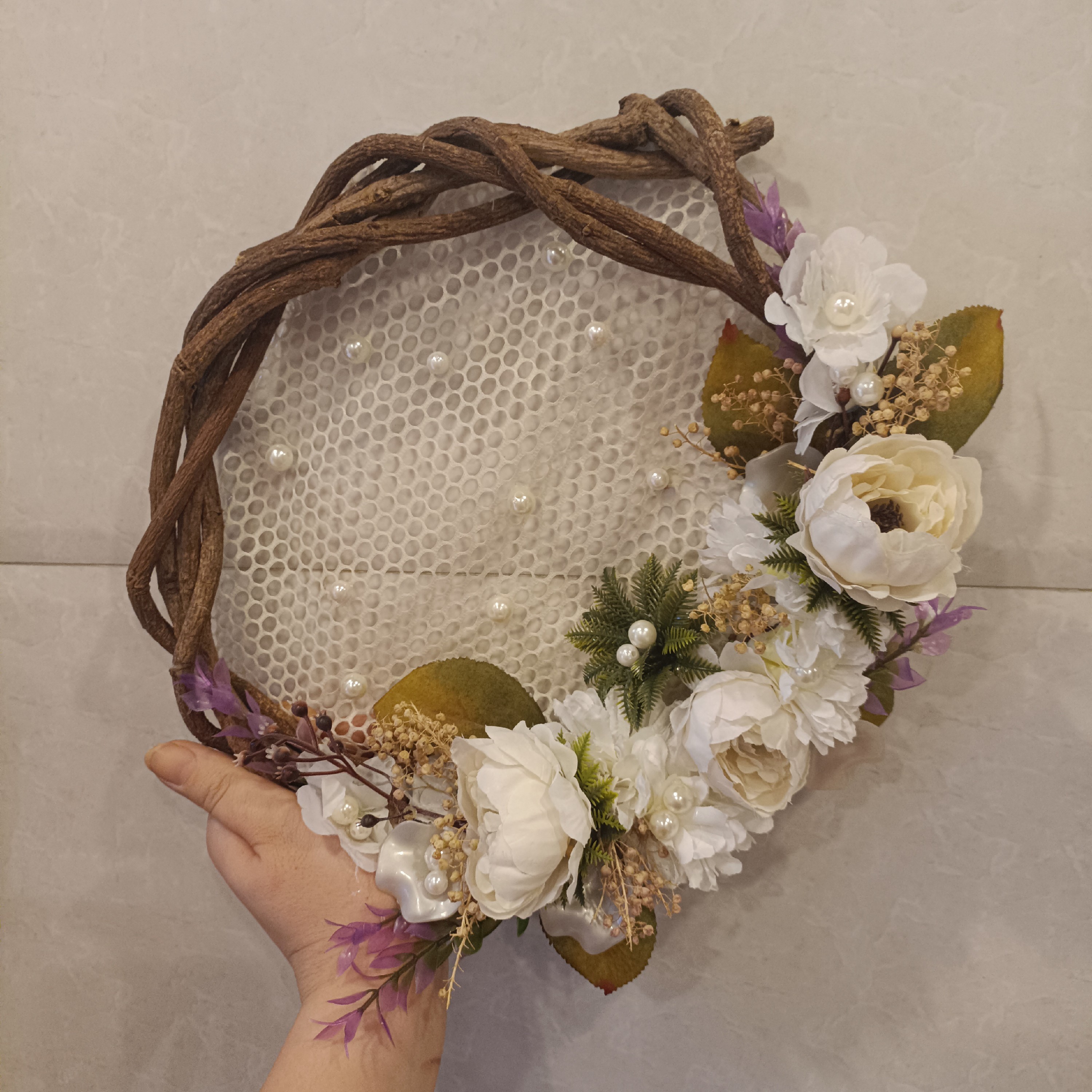 حلقه تزیینی گل