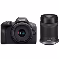 دوربین عکاسی کانن Canon EOS R100 Mirrorless Camera with 18-45mm and 55-210mm Lenses Kit