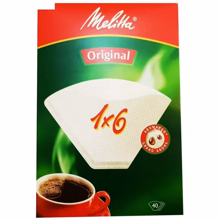 فیلتر قهوه ملیتا مدل V60 بسته 40 عددی