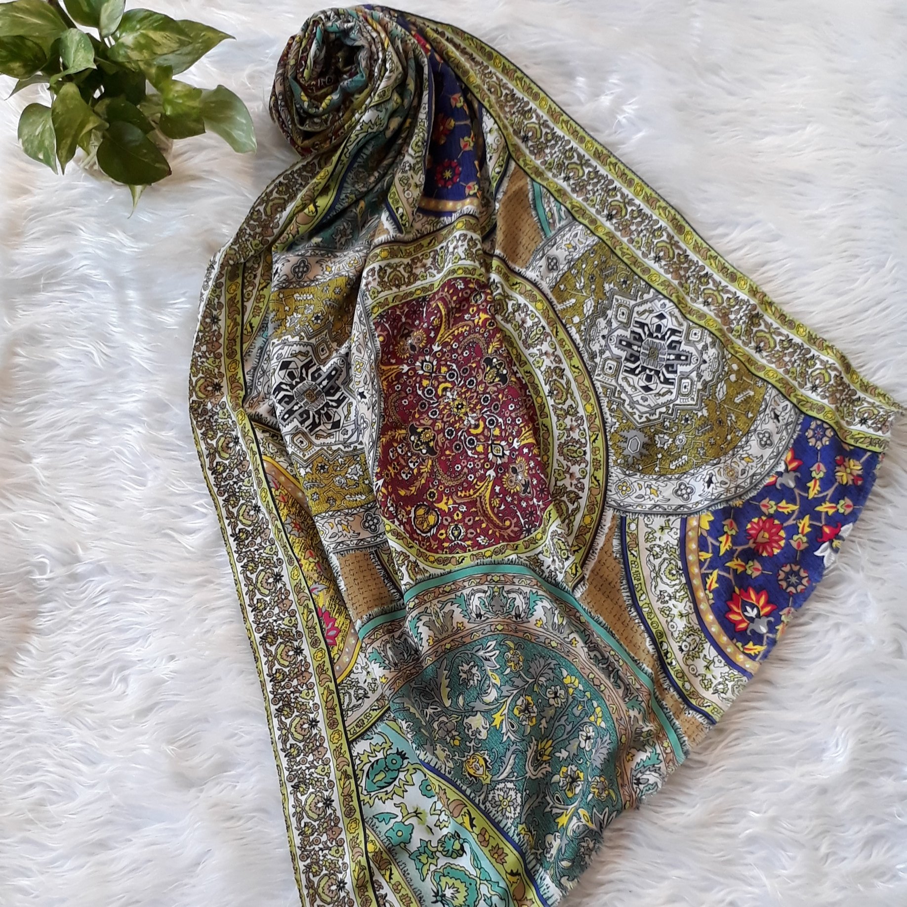شال نخی (طرح سنتی)