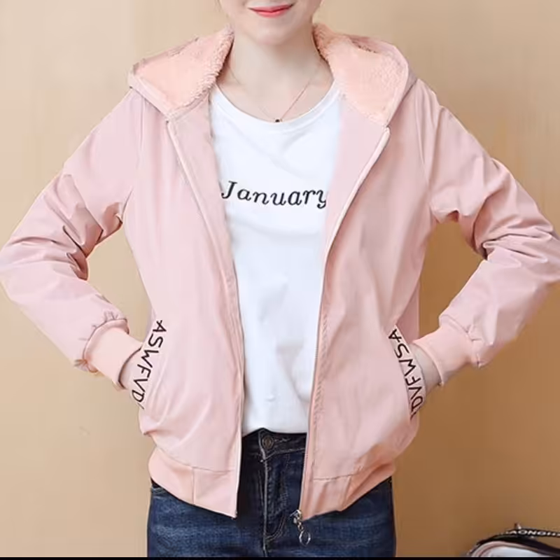 سویشرت اسپرت دخترانه خز دار  زمستانه 