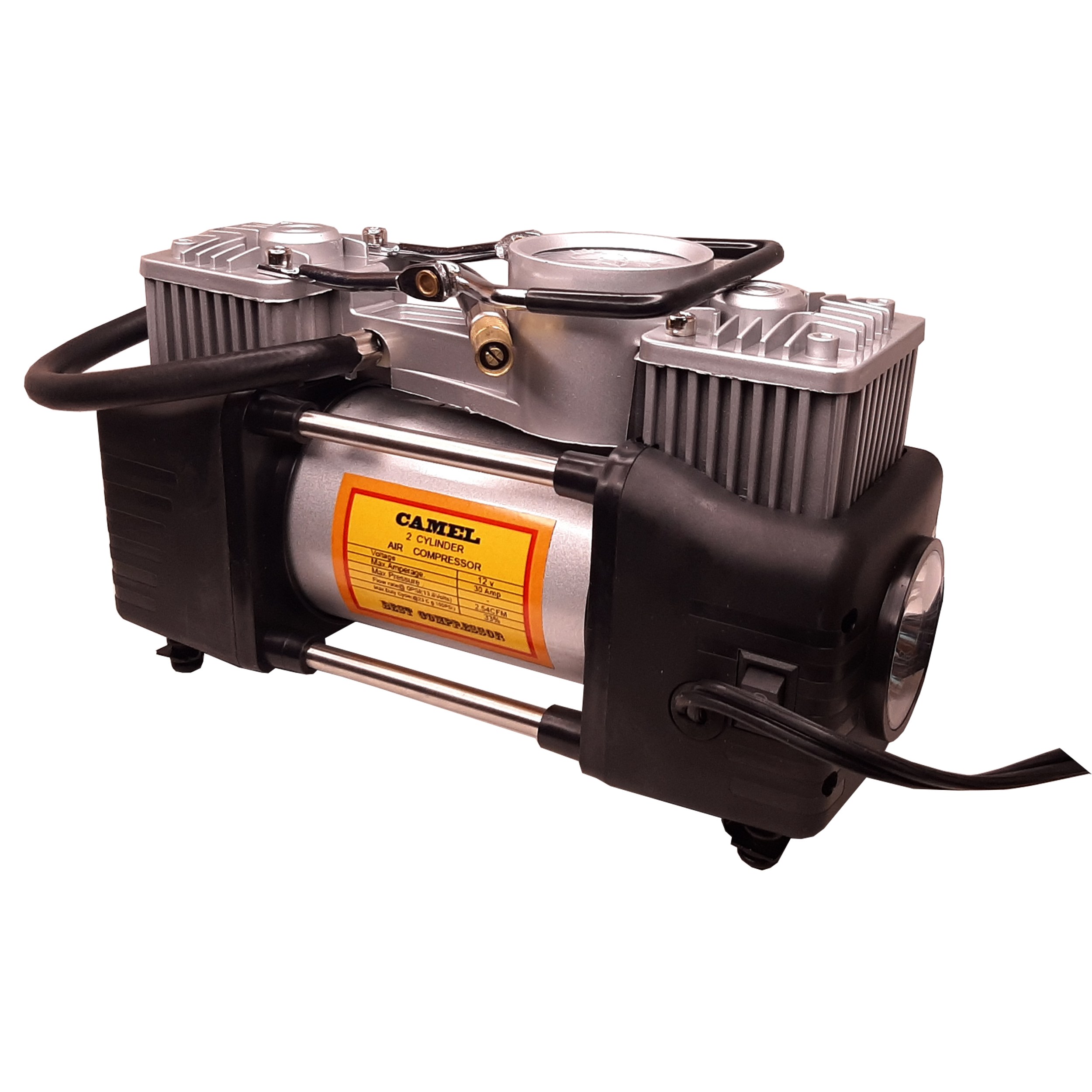 پمپ باد فندکی خودرو کمل مجموعه 14 عددی کیفیت عالی