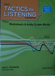 کتاب بیسیک تکتیس فور لیسنینگBasic Tactics for listening