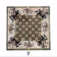 شطرنج مدل خاتم کاری طرح چوگان کد 3113