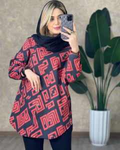 شومیز مانتویی مرجان