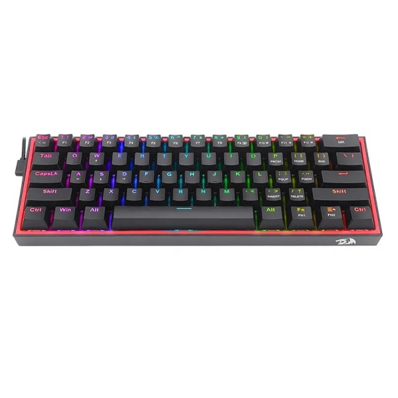 کیبورد مخصوص بازی ردراگون مدل K617 FIZZ RED SWITCH