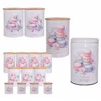 سرویس آشپزخانه 15 پارچه یونیک مدل ماکارون کد 8065