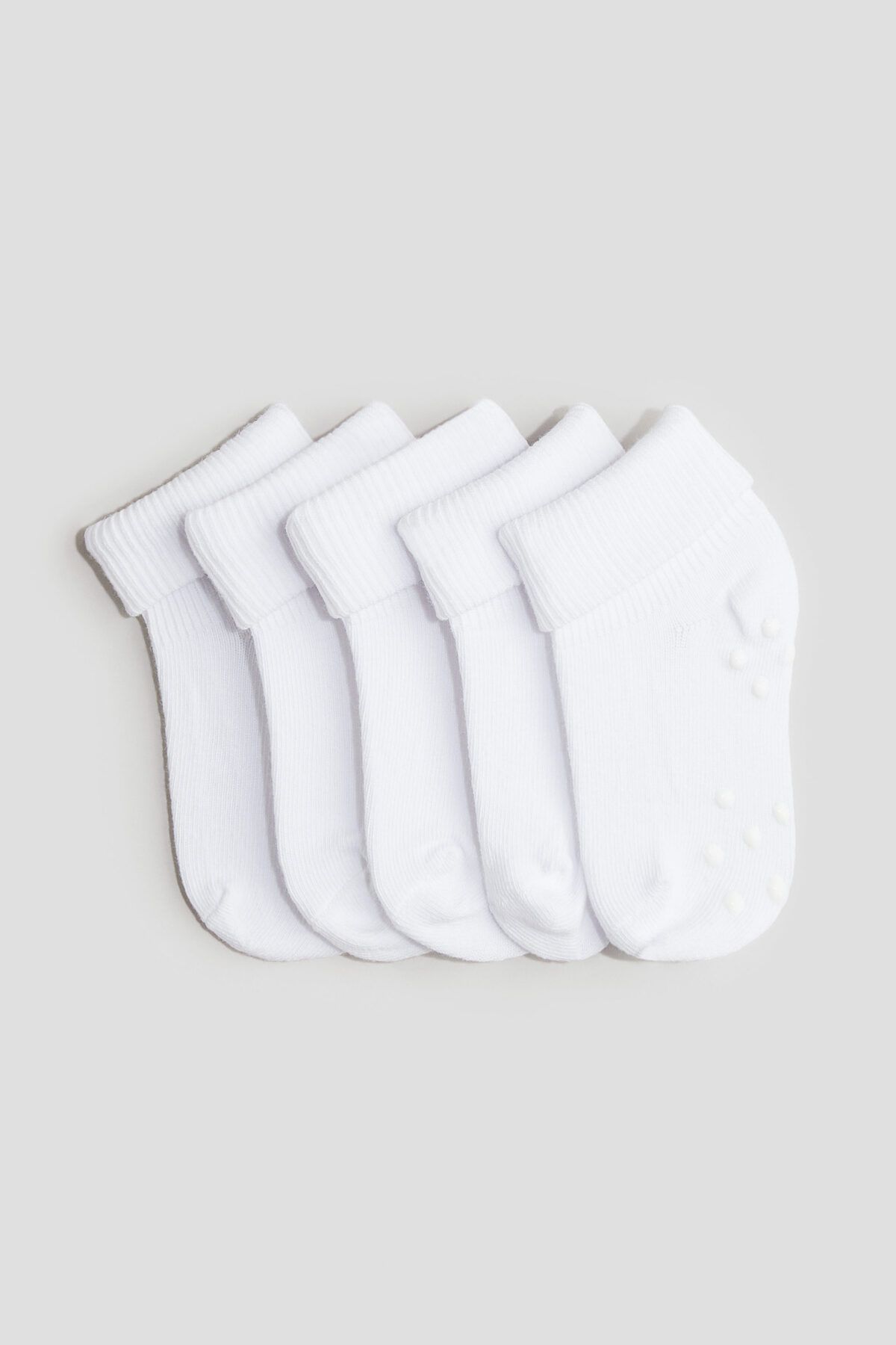 جوراب سفید مردانه سهام 5 قطعه ذخیره سازی H M H&M