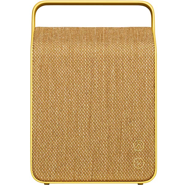اسپیکر پرتابل بلوتوث ویفا VIFA مدل اسلو OSLO زرد خردلی SAND YELLOW - Hiapple.ir