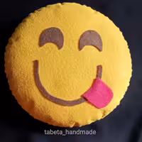 ایموجی نمدی طرح شکمو